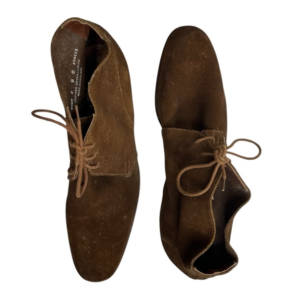 CROCKETT & JONES for Barneys New York CHUKKA BOOT LIGHT snuff SUEDE LEATHER SOLE main image 14